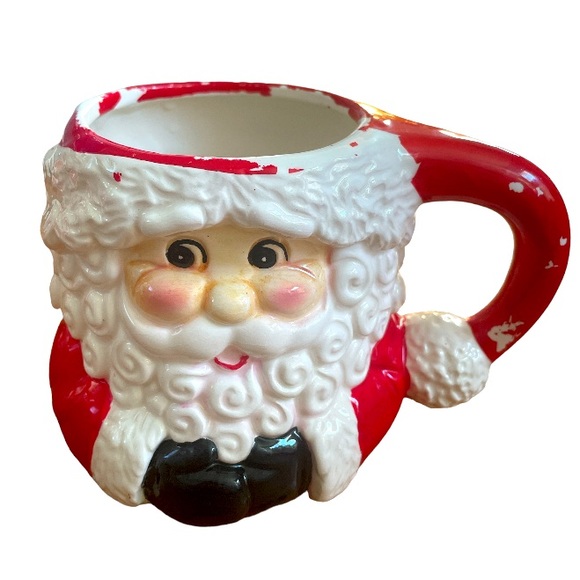 VINTAGE SANTA CLAUS MUGS🎅🏻Set Of 6 - Picture 4 of 10